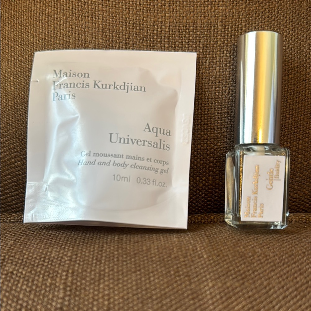 Maison Francis Kurkdjian Gentle and fluidity and Clear Fragrance Bottle 5 ml